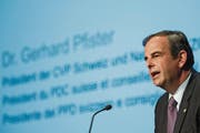 Gerhard Pfister: «Cassis musste ein schwieriges Erbe in einer schwierigen europapolitischen Situation antreten.» (Bild: Peter Schneider/Key)