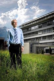 Urs Baumberger, Direktor des Kantonsspitals Nidwalden. (Bild Pius Amrein)