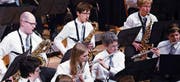 Die Musikgesellschaft Boswil bei ihrem letzten Konzert.