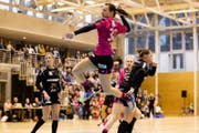Mit neun Treffern die Beste im Team von Spono Eagles: Ivana Ljubas. (Bild: Philipp Schmidli (Nottwil, 17. März 2018))
