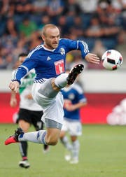 Hat sich vorgenommen, heute gegen Sassuolo doppelt zu treffen: Marco Schneuwly. (Bild: EQ/Marc Schumacher)