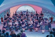 Die United Maniacs musizieren anlässlich der Burns Night, wie hier im Jahr 2014, auch kommenden Samstag im Pfalzkeller. (Archivbild: Urs Bucher)