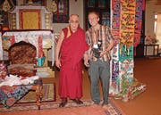 Martin Ramsauer mit dem Dalai Lama. (Bild: pd)