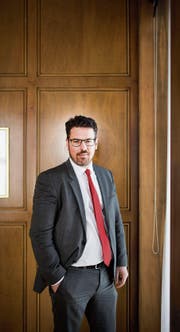 «Wir beraten unsere Kunden mit langfristiger Perspektive»: Michael Steiner, neuer Acrevis-Chef. (Bild: Benjamin Manser (St. Gallen, 22. März 2018))