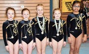 Die stolzen Turnerinnen der Getu Rehetobel. (Bild: PD)