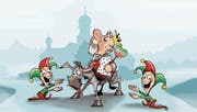 Mosliger Dreigestirn: Wer wird wohl am Schmutzigen Donnerstag die Macht übernehmen? (Bild: PD)