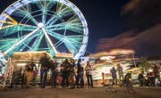 Die Probleme am St.Galler Jahrmarkt beginnen gemäss den Marktfahrern, wenn die Dunkelheit kommt und die Olma-Hallen schliessen. (Bild: Ralph Ribi)