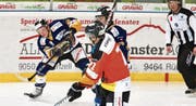 Volle Kraft voraus: Die Spieler des SC Rheintal hielten sich auch gegen Urdorf vorwiegend vor dem gegnerischen Tor auf. (Bild: Karin Manser)