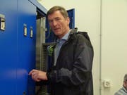 Hanspeter Bär, Verwaltungsratspräsident der Wasserkorporation Neckertal (Bild: Markus Schildknecht)