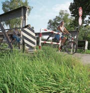 Seit Jahren ein heiss diskutiertes Thema: der Ersatz der maroden Sternenbrücke. (Bild: Seraina Hess)