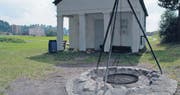 Das Pulvertürmli in Herisau ist im Sommer ein beliebter Platz zum Grillen. (Bild: bra)