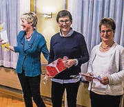 Dora Baumann ist seit 15 Jahren dabei, Silvia Sauder seit 20, Mary Rauber seit 40. (Bild: pd)
