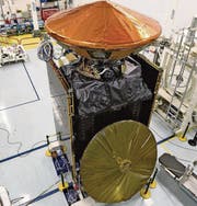 Der Trace Gas Orbiter, von dem sich das Landemodul für die Mars-Mission abkoppeln muss. (Bild: pd)