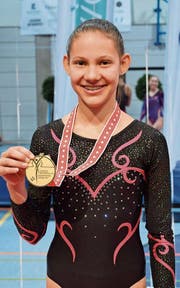 Durchlief die Talentschmiede von Rehetobels Getu-Trainer Willi Lanker: Norina Imhoof mit Gold. (Bild: PD)