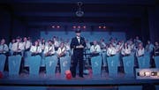 Der Musikverein Rebstein ist bereit für die Unterhaltungsabende am kommenden Wochenende. (Bild: pd)