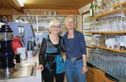 Hanny und Daniela Dietiker stehen heute letztmals hinter dem Tresen der Uzwiler Quartierbeiz. (Bilder: Philipp Stutz)