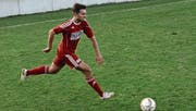 Fabian Marjakaj traf bereits nach 40 Sekunden. Trotzdem reichte es Bütschwil nicht zum ersten Saisonsieg. (Bild: Beat Lanzendorfer)