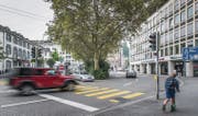 Der Baustart für das neue Parkhaus am Schibenertor war für Frühling 2016 vorgesehen, die Eröffnung Ende 2018. (Bild: Michel Canonica)