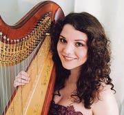 und konnte Harfenistin Joanna Thalmann aus Niederwil dafür gewinnen. (Bild: pd)