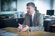 Der Ambitionierte: Boris Tschirky bleibt (vorerst) Gemeindepräsident von Gaiserwald. (Bild: Claudio Heller)