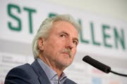 Tritt bald als FCSG-Präsident ab: Dölf Früh. (Bild: Keystone)