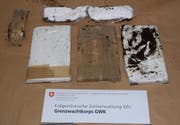 Das Grenzwachtkorps beschlagnahmte 1,8 Kilogramm Kokain. (Bild: EZV)