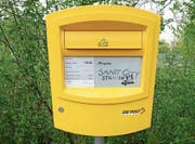 Einer der smarten Briefkästen in St. Gallen (Bild: PD)
