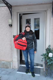Reisebereit: Ramona Forchini fliegt heute nach Zypern und bereitet sich auf der Mittelmeerinsel auf die am 10. März in Südafrika beginnende Weltcup-Saison vor. (Bild: Beat Lanzendorfer)
