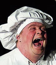 Eric Gadient, ein Schauspieler mit Down-Syndrom, tritt gemeinsam mit Olli Hauenstein auf. (Bild: PD)