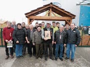 Mitglieder des KZV Bütschwil, mit Schweizer Norbert Koller in der Mitte. (Bild: PD)