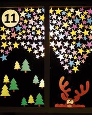 Bereits seit 18 Jahren sind alle drei Jahre die selbst gestalteten Adventsfenster in Bettenau zu bestaunen.