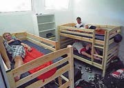 Eines der neuen Gruppenzimmer.