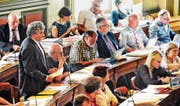Meinrad Gschwend freut sich, dass der Kanton ressourcenschonend handeln und damit der Bevölkerung Vorbild sein will. (Bild: Max Tinner)