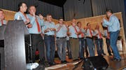 Der Männerchor Kobelwald unterhielt mit natur- und volksverbundenen Weisen. (Bilder: René Jann)