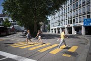 Unter dem Union-Gebäude gibt es definitiv keine Parkgarage. Stattdessen könnten Bibliotheken einziehen. (Bild: Benjamin Manser)