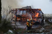 Personen wurden beim Brand keine verletzt. (Bild: Kapo AR)