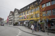 Am Café Restaurant La Piazza an der St.Gallerstrasse sind gleich fünf Betreiber interessiert. (Bild: Samuel Schalch)