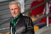 Dölf Früh ist seit sechseinhalb Jahren Präsident des FC St.Gallen. (Bild: GIAN EHRENZELLER (KEYSTONE))