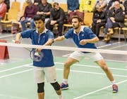 Spielertrainer Sandhi Kusumah (links) und Thomas Heiniger stehen am Wochenende für St. Gallen-Appenzell im Einsatz. (Bild: Hanspeter Schiess)