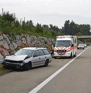 Die Unfallstelle. (Bild: Kapo TG)