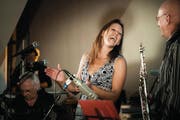 Die Sängerin Melanie Russo bei ihrem Auftritt am vergangenen, letzten Jazzin. (Bild: Michel Canonica)