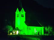 Auch in Krinau kam es in den 14 Tagen der Aktion "Leuchtende Kirchen" zu keinem Zwischenfall. (Bild: PD)