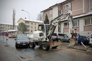 Beim Zusammenprall wurde niemand verletzt. (Bild: Stapo SG)
