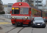 Bei der Kollision wurden keine Personen verletzt. (Bild: Kapo AR)