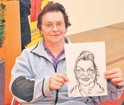 Hildegard Hasler liess sich zum Porträt noch ein Autogramm geben.