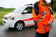 Ein Polizist der Ausserrhoder Kantonspolizei. (Bild: Keystone)