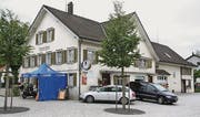 Das Gasthaus Linde am gleichnamigen Platz.