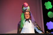 Erwin Schmuck, der neugewählte Ehren-Möbü im traditionellen Umhang. (Bild: PD)