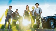 Momentan steht das Rex Quintett häufig vor der Linse. Sei es für seinen ersten Musikclip oder die SRF-Sendung «Potzmusig». (Bild: pd)