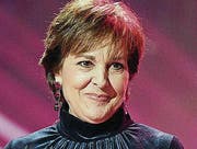 Paola Felix an der "SwissAward"-Galashow im Zuercher Hallenstadion am Samstag. 9, Januar 2016. Schweizer Radio und Fernsehen SRF vergab die SwissAwards zum 14. und letzten Mal. Weil gespart werden muss, wird der Swiss Award aus dem Programm gestrichen.(KEYSTONE/Walter Bieri) (Bild: WALTER BIERI (KEYSTONE))